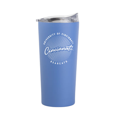 Cincinnati 20oz Retro Script Arctic Powder Coat Tumbler