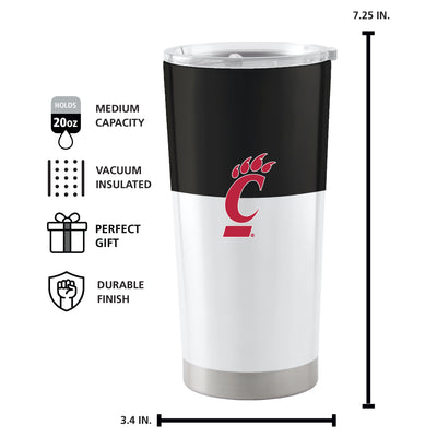 Cincinnati 20oz Colorblock Stainless Tumbler