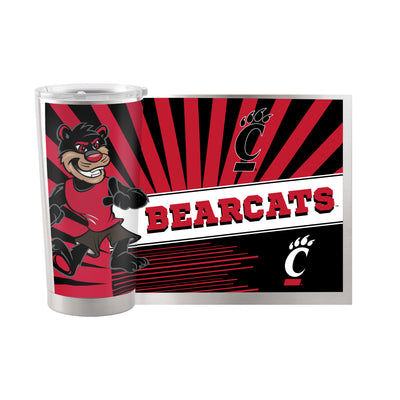 Cincinnati 20oz Mascot Stainless Tumbler