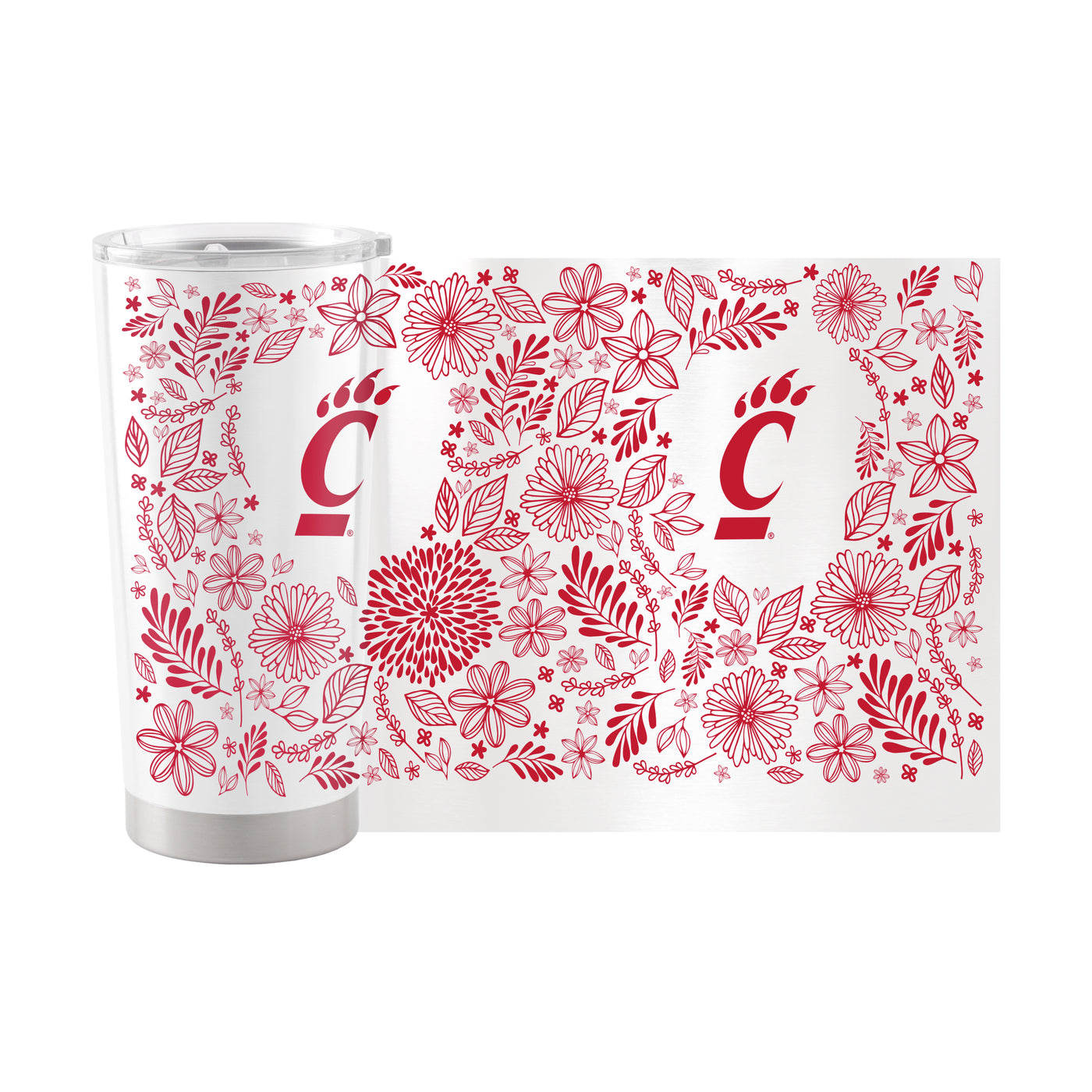 Cincinnati 20oz Botanical Stainless Steel Tumbler