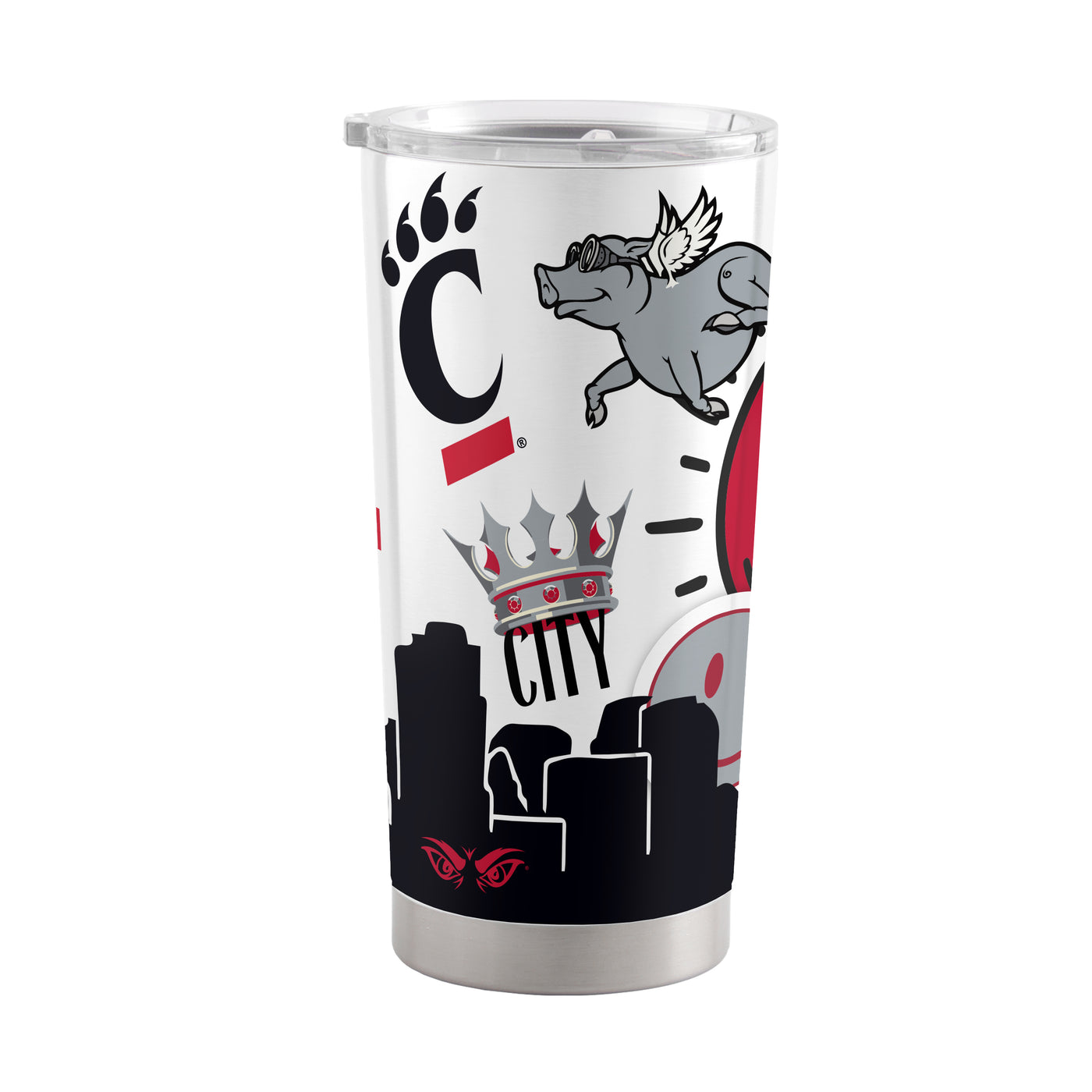 Cincinnati 20oz Native Stainless Tumbler