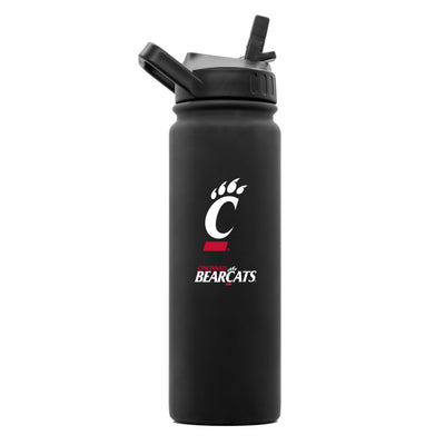 Cincinnati 24oz Black Soft Touch Bottle