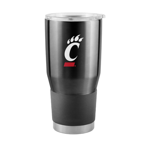 Cincinnati Gameday stainless steel 30oz tumbler with team logo, durable drinkware for fans and outdoor use.