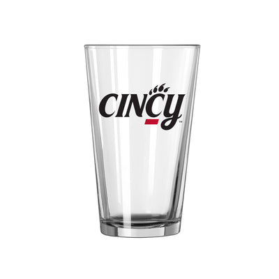 Cincinnati Stylized 16oz Gameday Pint Glass