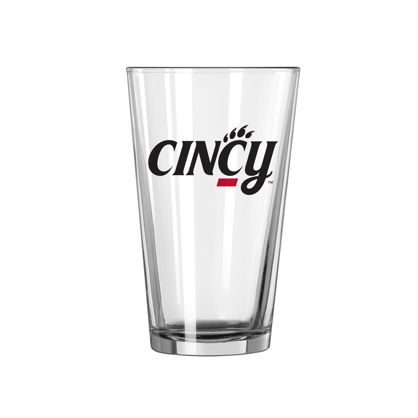 Cincinnati Stylized 16oz Gameday Pint Glass