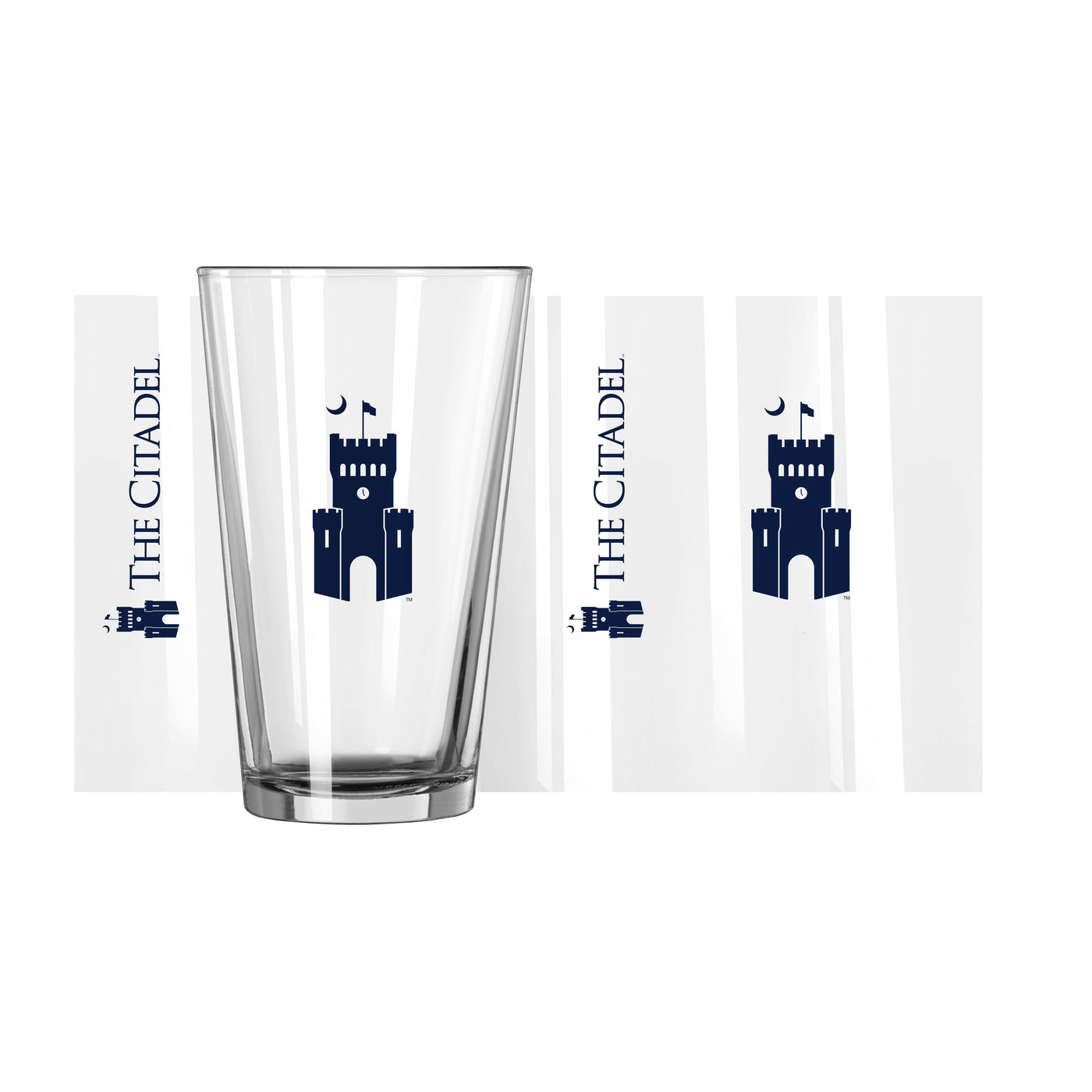 The Citadel 16oz Gameday Pint Glass