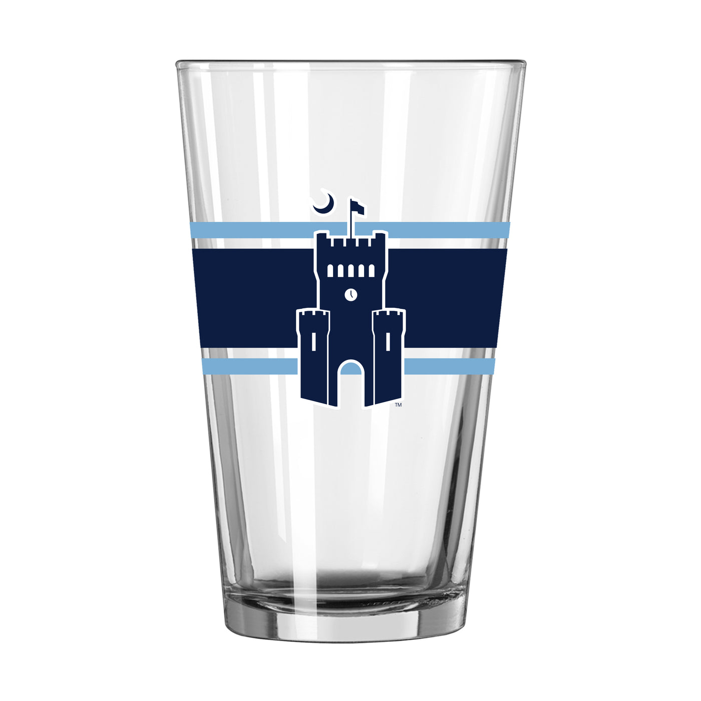 The Citadel 16oz Stripe Pint Glass - Logo Brands