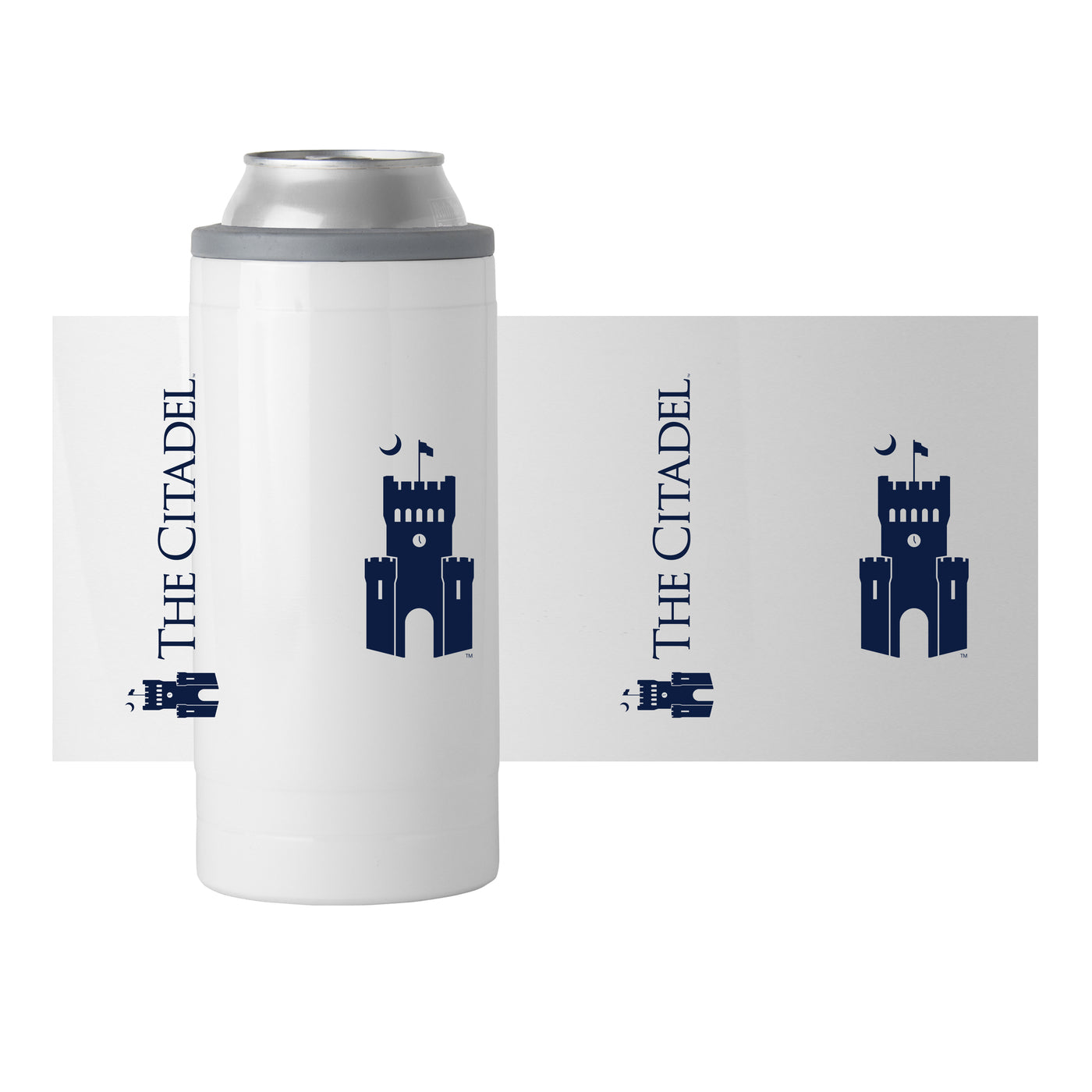 The Citadel 12oz Gameday Slim Can Coolie