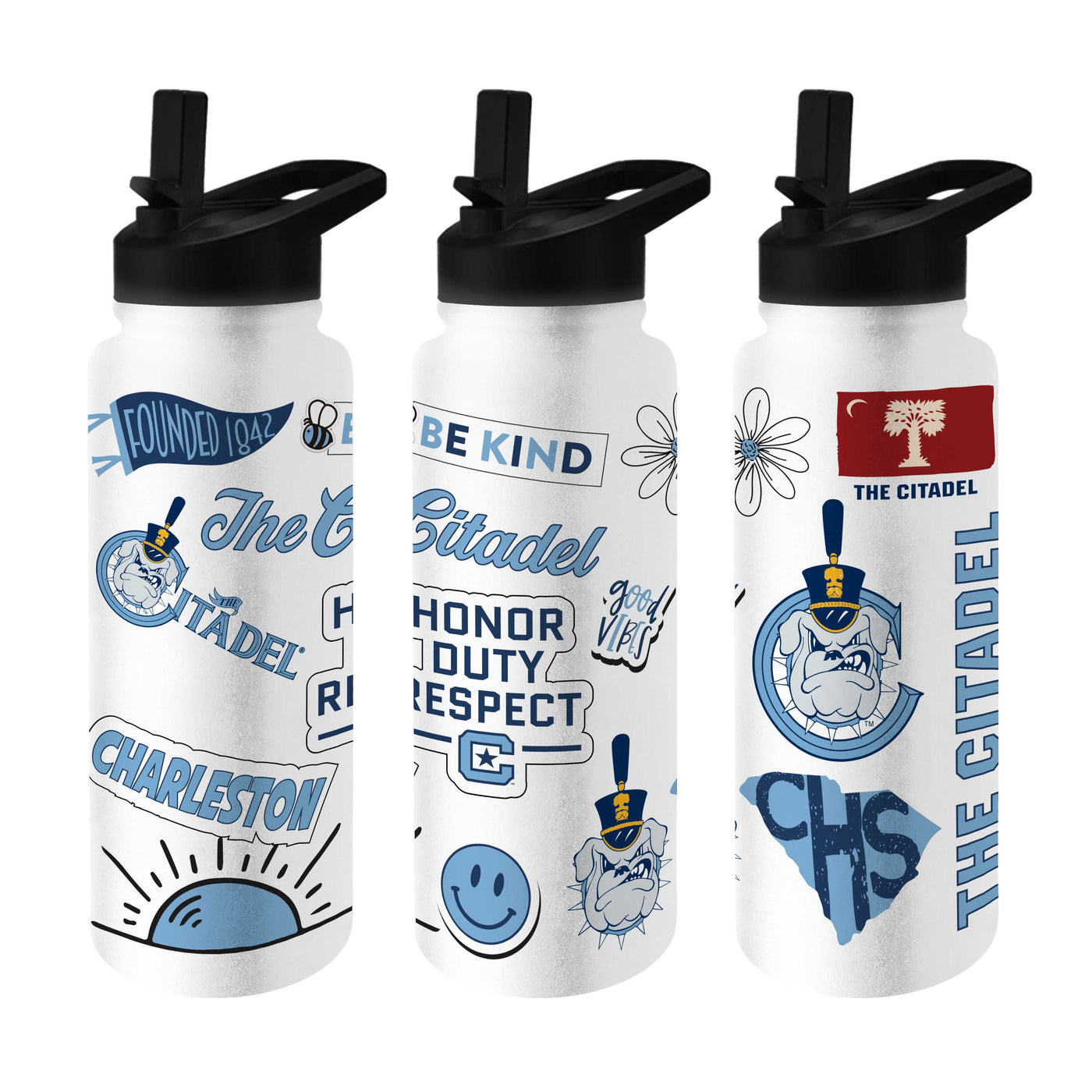 The Citadel 34oz Native Quencher Bottle - Logo Brands