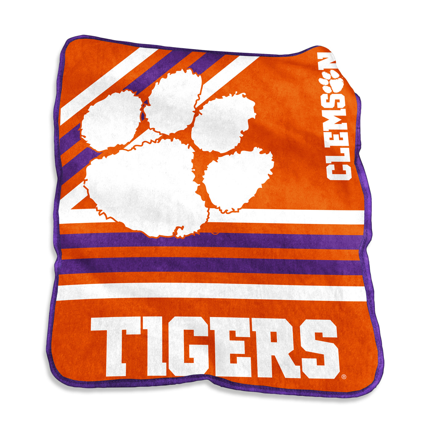 Clemson Raschel Throw