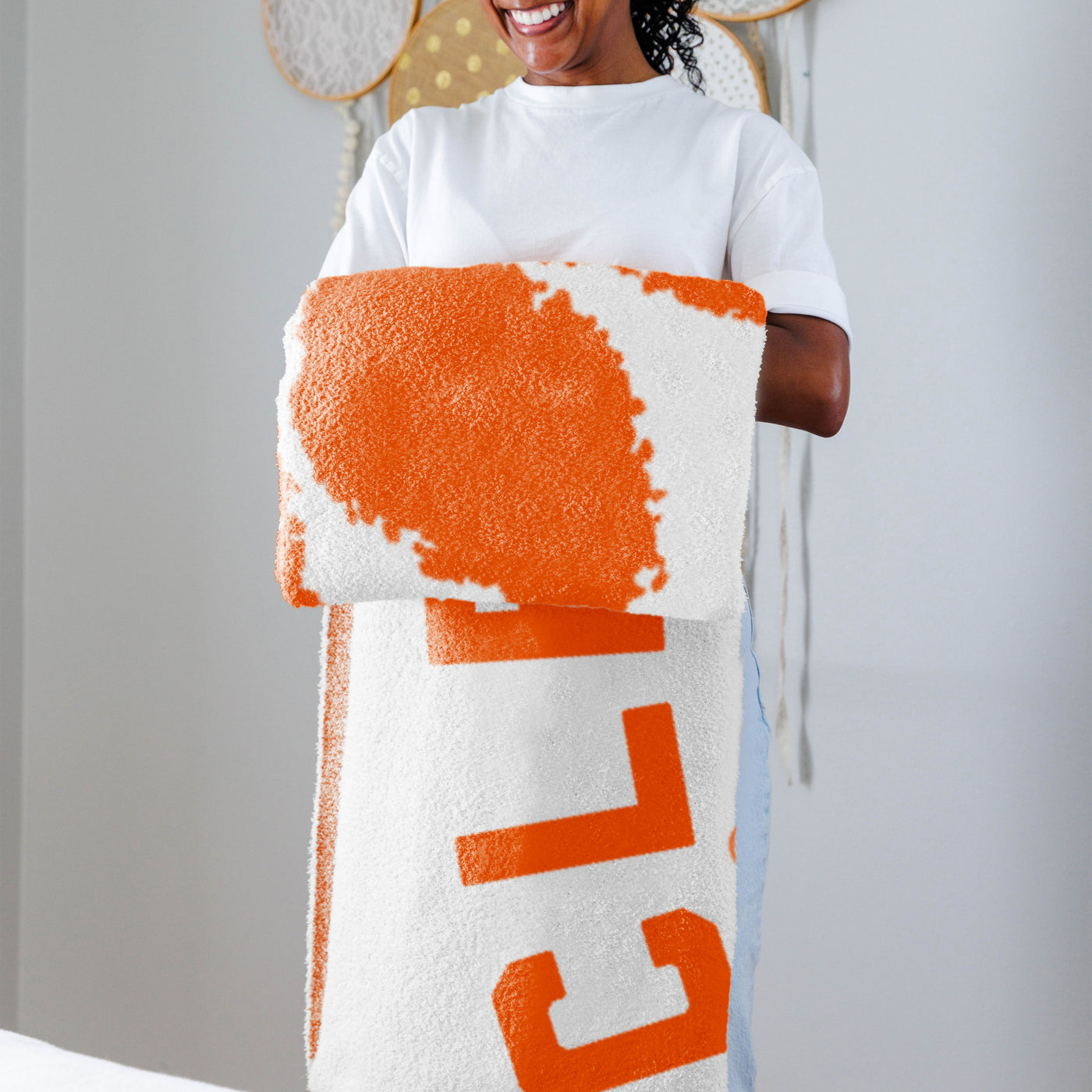 Clemson Prime Luxe Dreams Throw