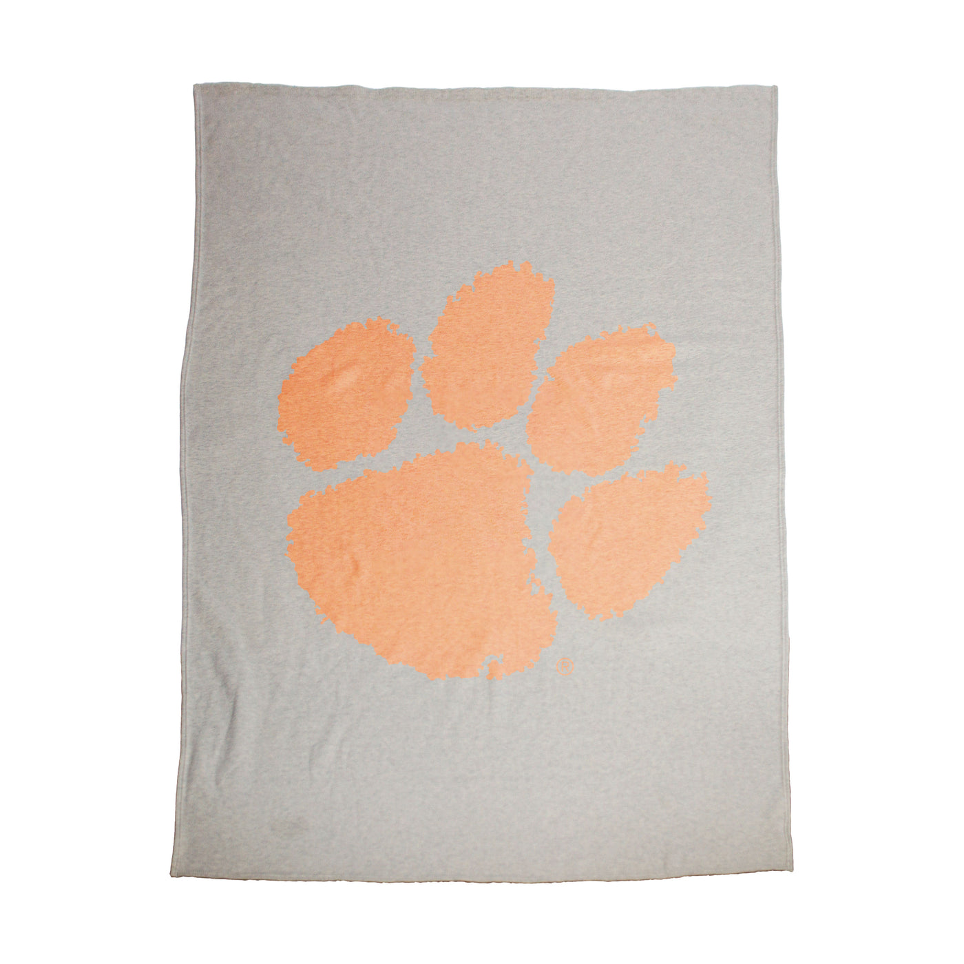 Clemson Oversized Logo Sublimated Sweatshirt Blanket