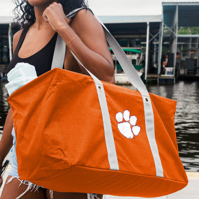Clemson Crosshatch Picnic Caddy - Logo Brands