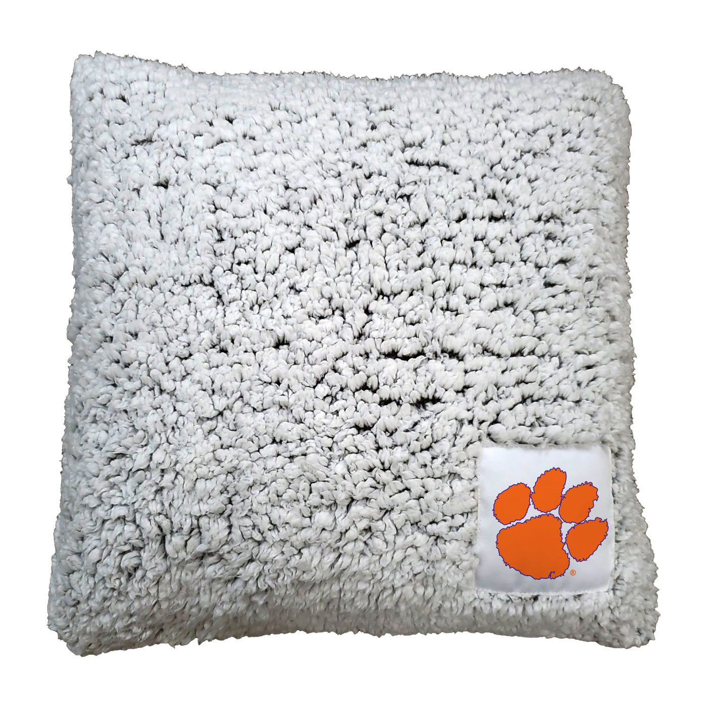 Clemson Frosty Throw Pillow - Logo Brands