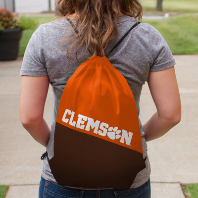 Clemson Tilt Backsack - Logo Brands