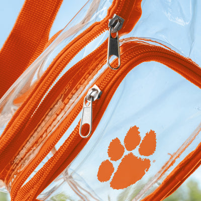 Clemson Clear Fanny Pack - Logo Brands