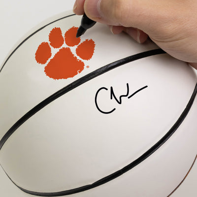 Clemson Mini-Size Autograph Basketball
