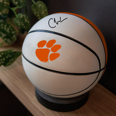 Clemson Mini-Size Autograph Basketball