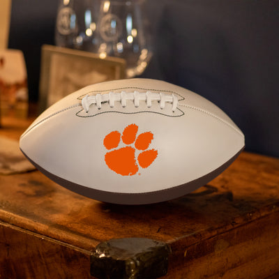 Clemson Official-Size Autograph Football - Logo Brands
