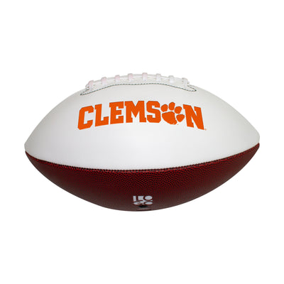 Clemson FS Autograph Debossed Football