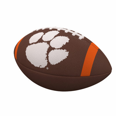 Clemson Team Stripe Official-Size Composite Football - Logo Brands