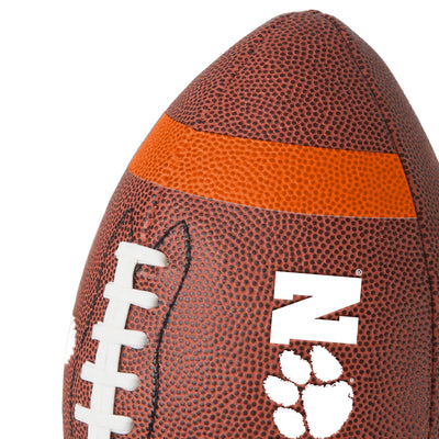 Clemson Team Stripe Official-Size Composite Football - Logo Brands