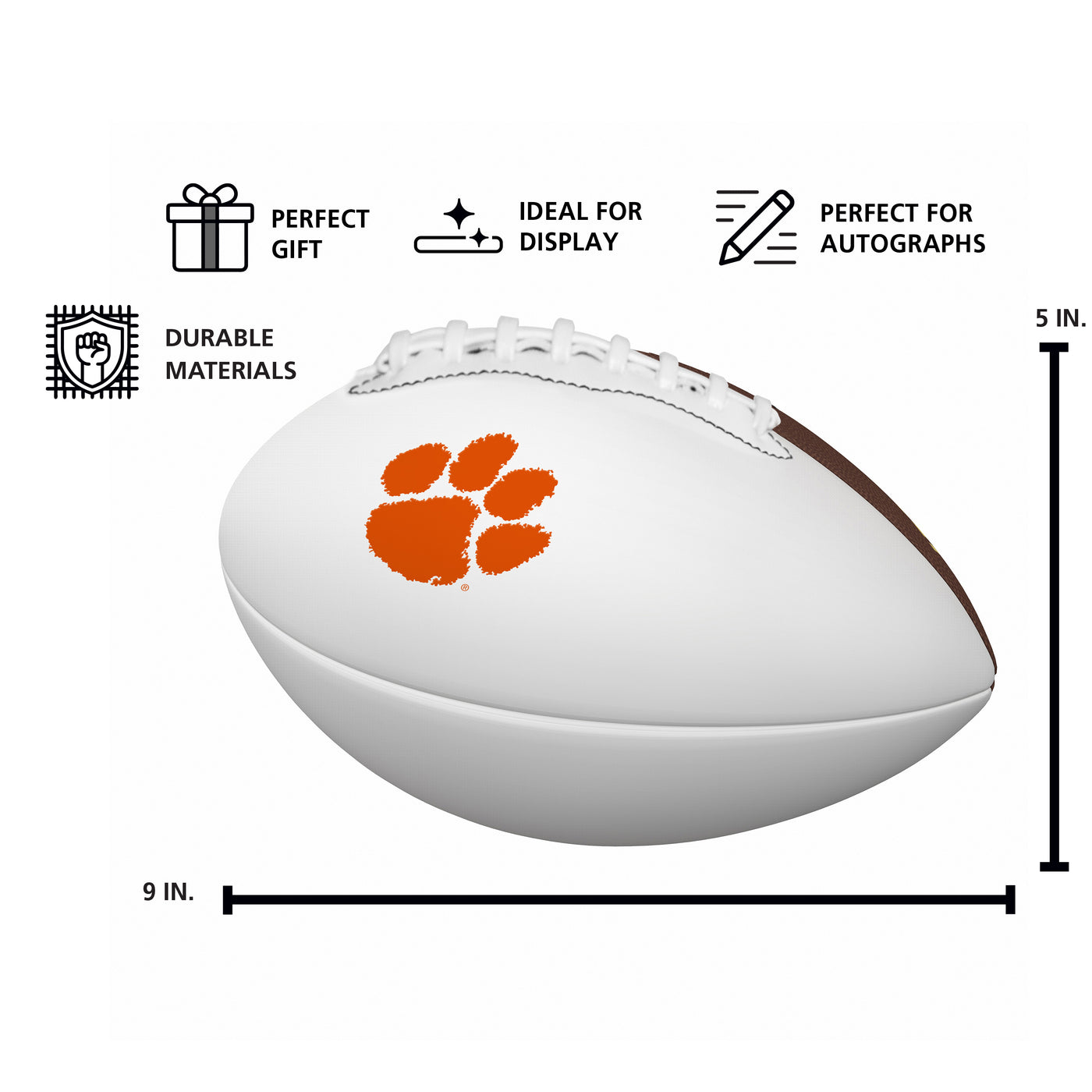 Clemson Mini-Size Autograph Football