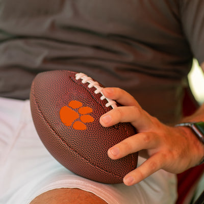 Clemson Mini Size Composite Football - Logo Brands