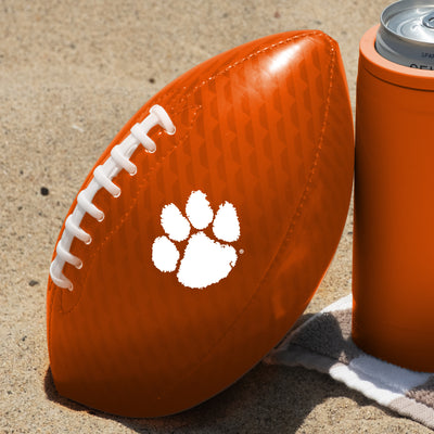 Clemson Carbon Fiber Mini Size Glossy Football