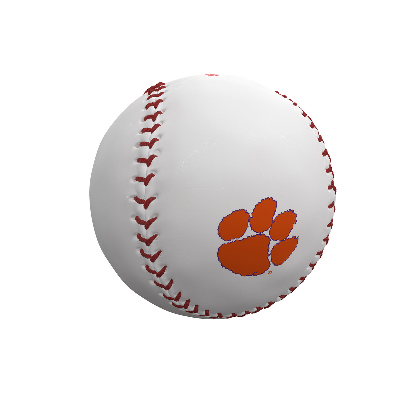Clemson University White Baseball f/ Primary Logo