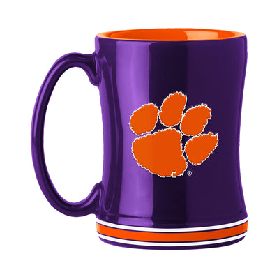 Clemson 14oz Relief Mug