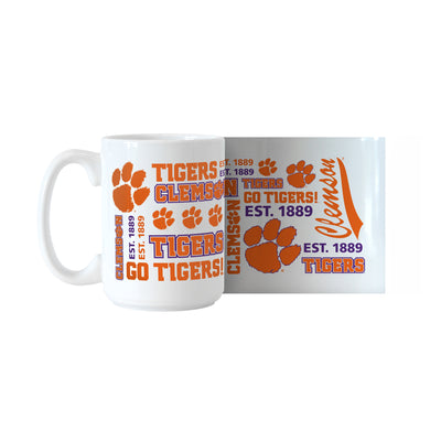 Clemson 15oz Spirit Sublimated Mug