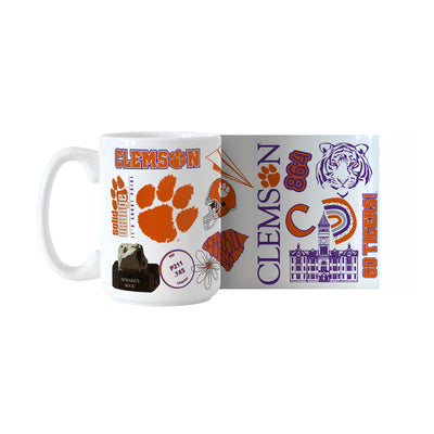 Clemson 15oz Native Sublimated Mug