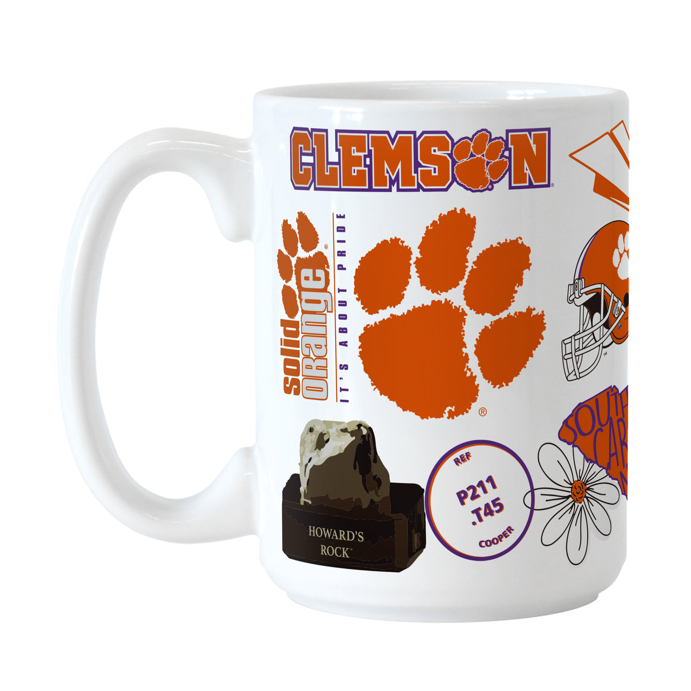 Clemson 15oz Native Sublimated Mug