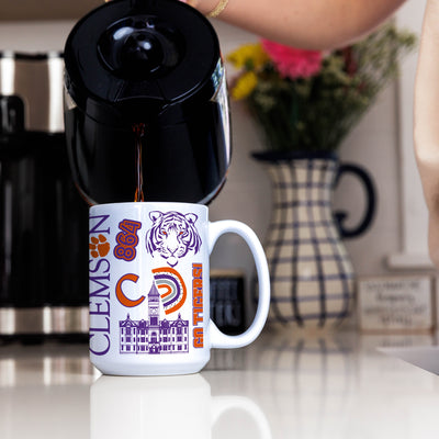 Clemson 15oz Native Sublimated Mug