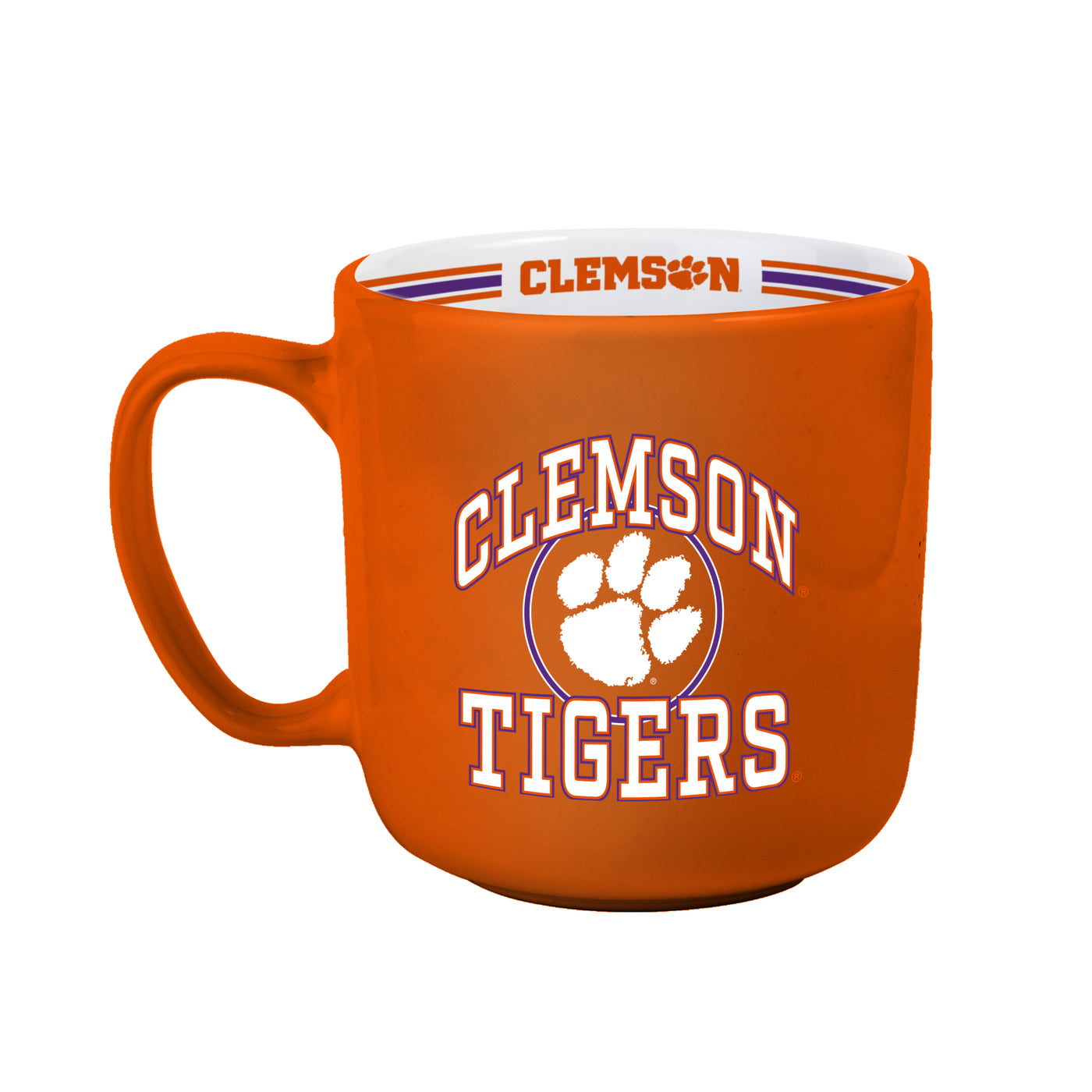Clemson 15oz Stripe Mug - Logo Brands