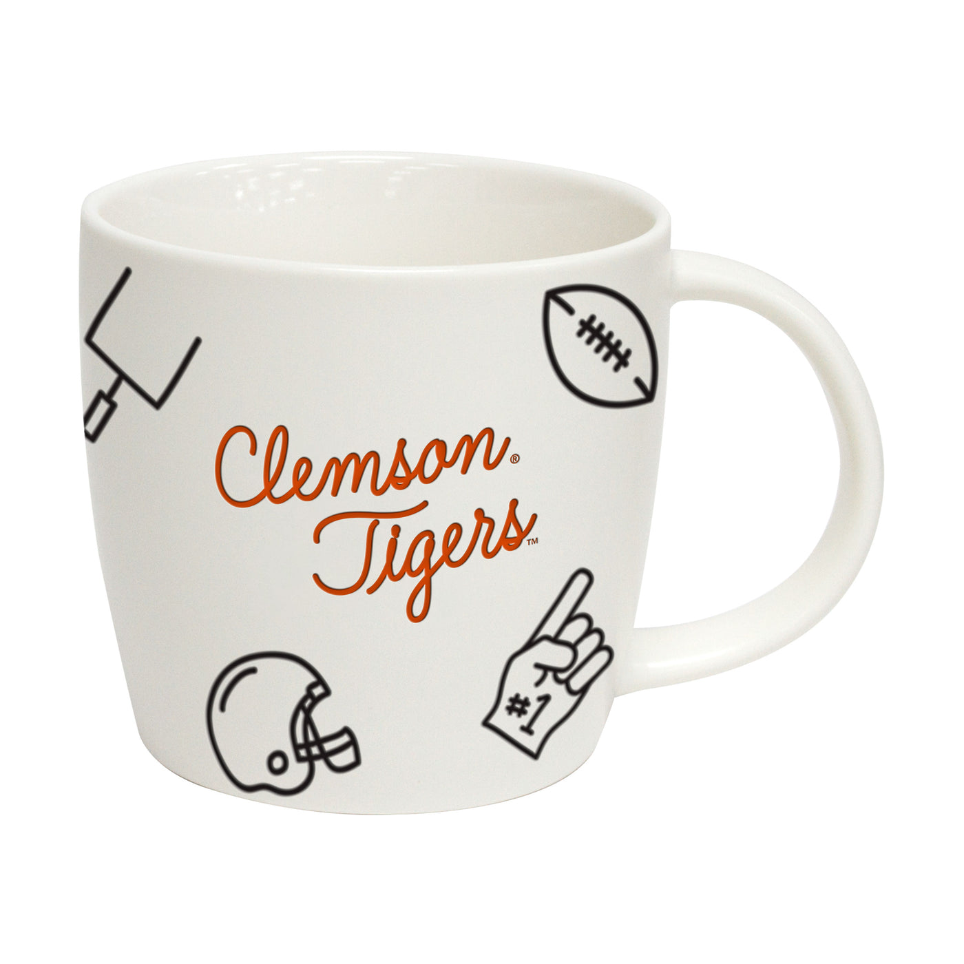 Clemson 18oz Playmaker Mug