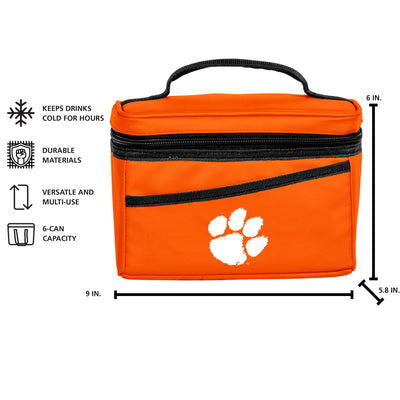 Clemson 6 Can Flex Cooler