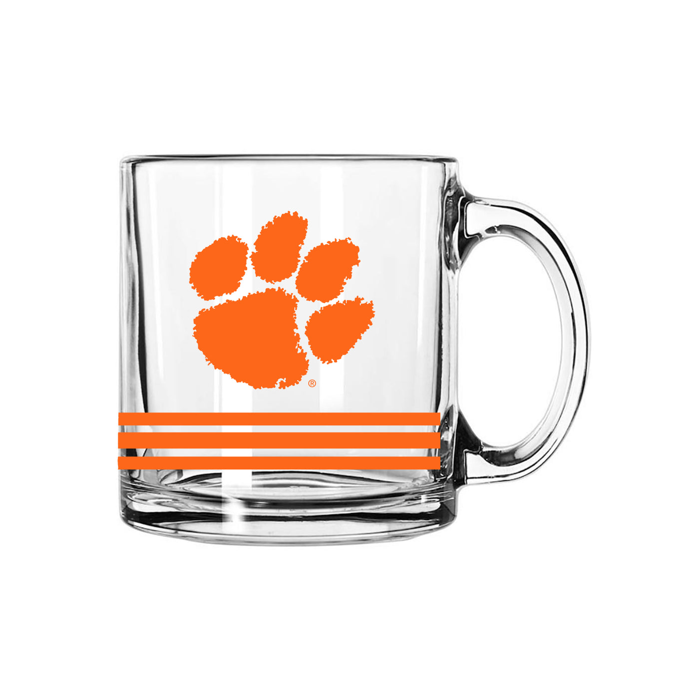 Clemson 13oz Glass Mug