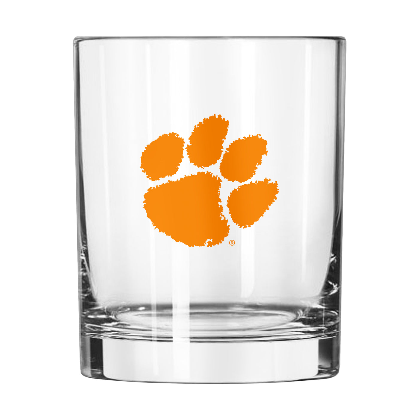 Clemson 14oz Gameday Rocks Glass