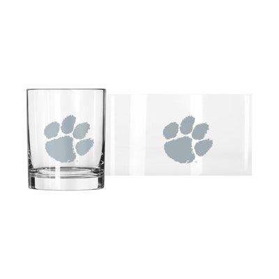 Clemson 14oz Frost Rocks Glass