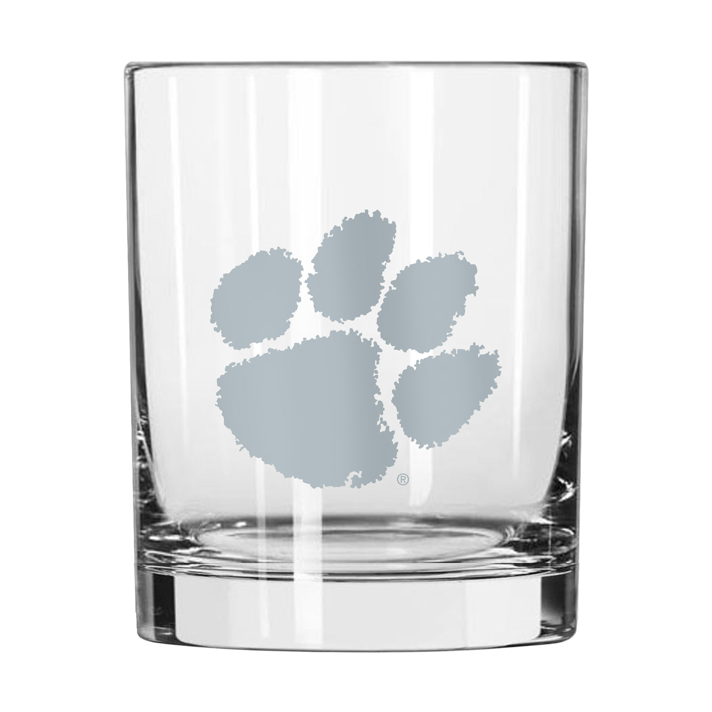 Clemson 14oz Frost Rocks Glass