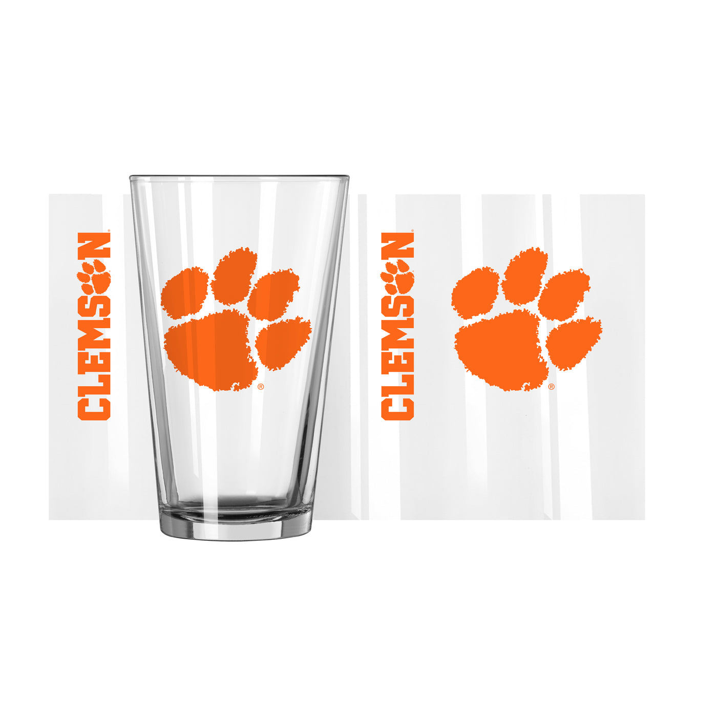 Clemson 16oz Gameday Pint Glass - Logo Brands