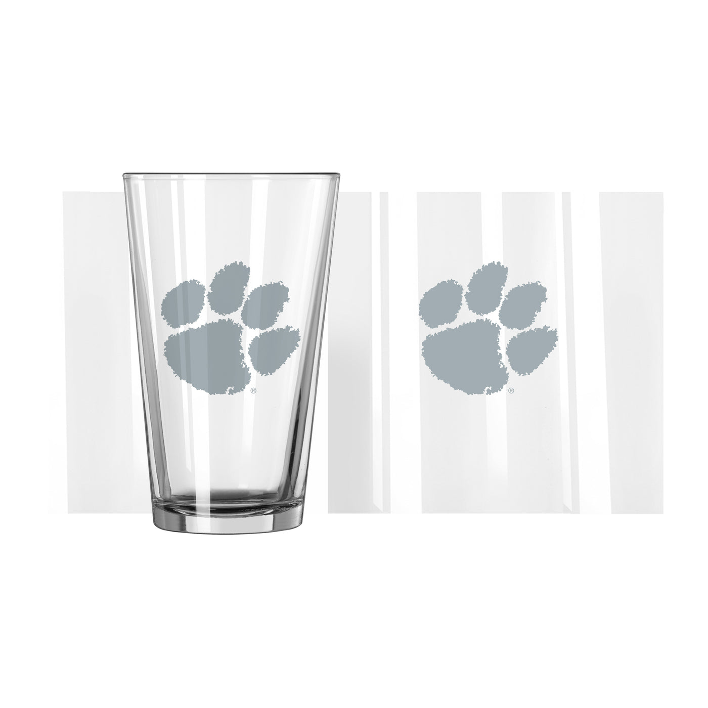 Clemson 16oz Frost Pint Glass
