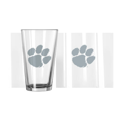 Clemson 16oz Frost Pint Glass