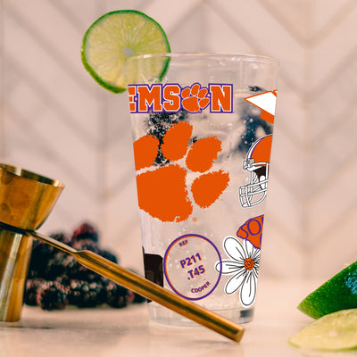 Clemson 16oz Native Pint Glass