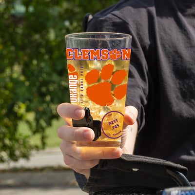 Clemson 16oz Native Pint Glass