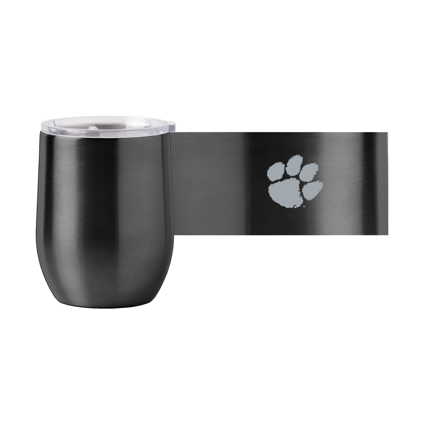 Clemson 16oz Stainless Curved Beverage