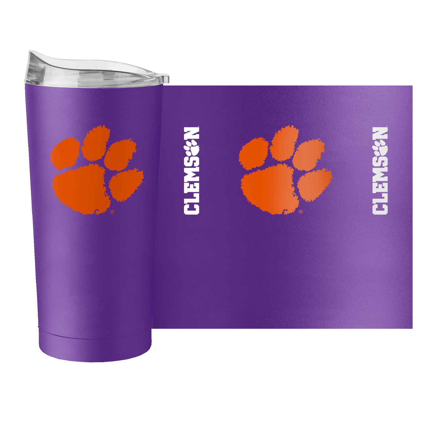 Clemson 20oz Alternate Gameday Powder Coat Tumbler