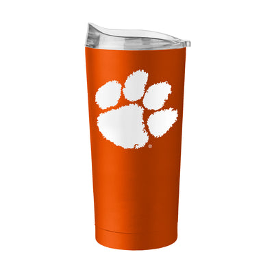 Clemson 20oz Flipside Powder Coat Tumbler - Logo Brands